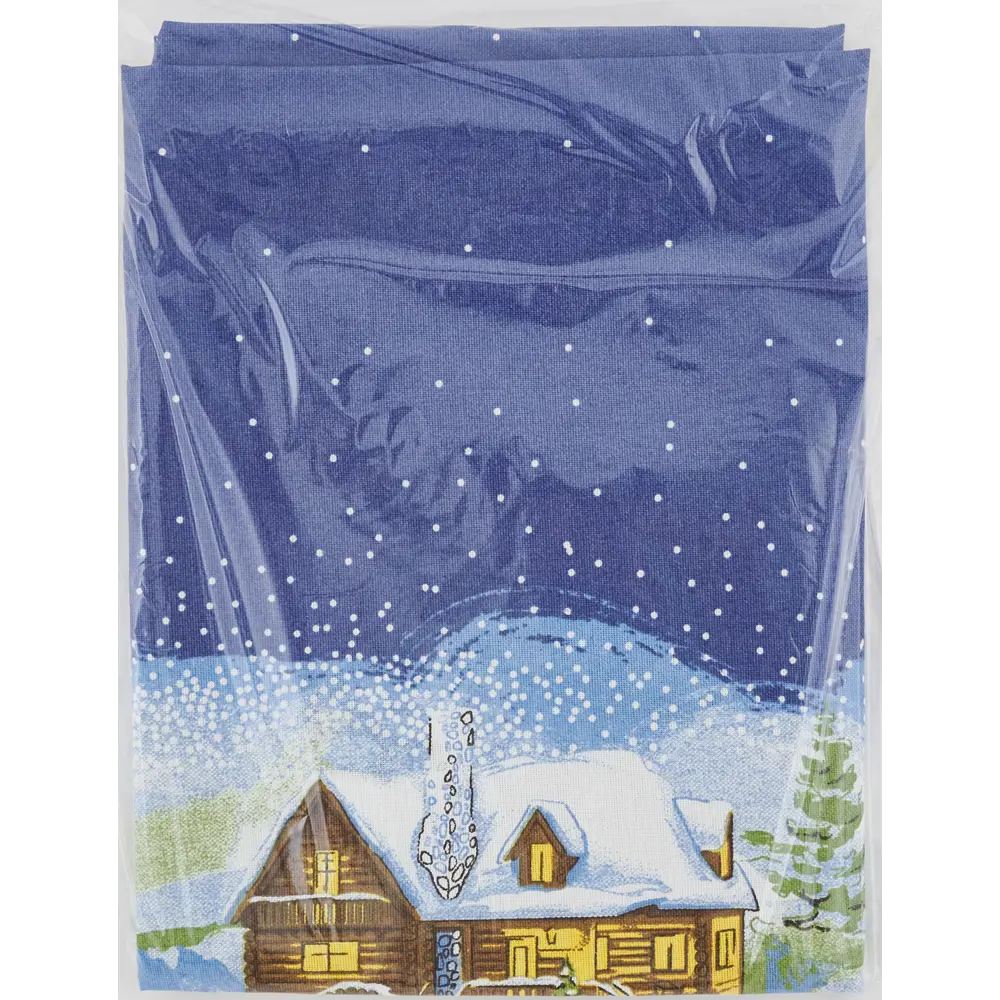 Скатерть Altali Сочельник прямоугольная 140x170 см цвет синий STLM-2084658 - Вид №3