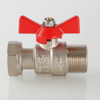 VT.260.N.0404 Кран шаровой с накидной гайкой и наружной резьбой Valtec 1/2"  - Вид №4