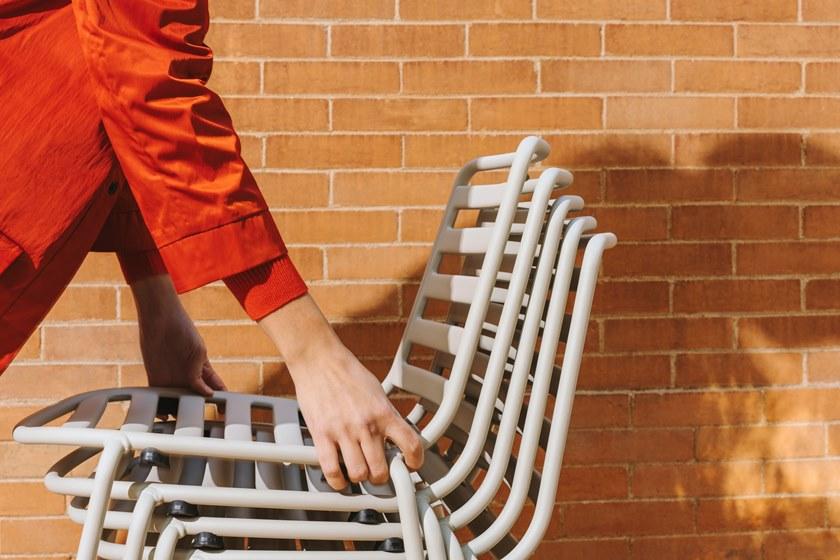 ENEA Штабелируемый садовый стул из стали Street sun-id-1508692 - Вид №11