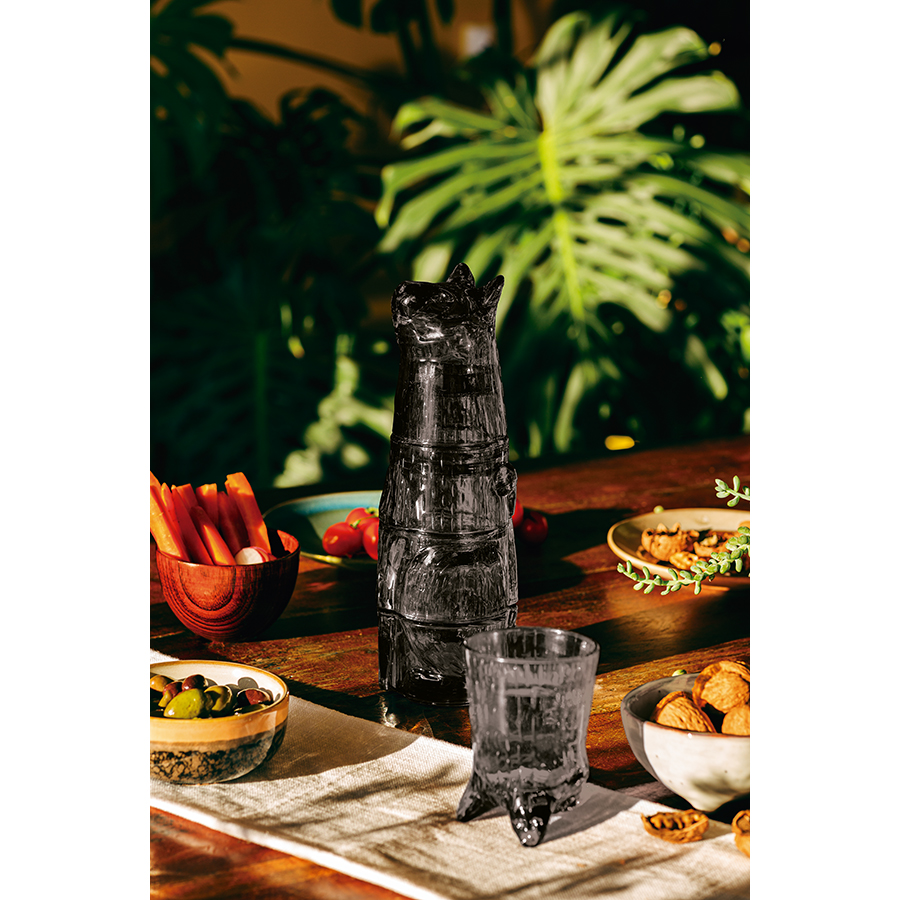 DYKITGLBK Набор из 4 стаканов kitty, черный Doiy  - Вид №1