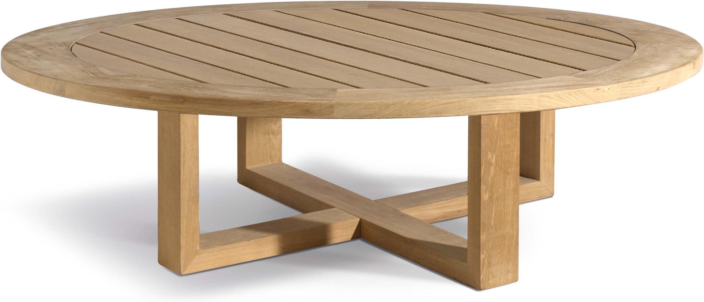 MNST1084 Журнальные столики teak ⌀155см Manutti Siena