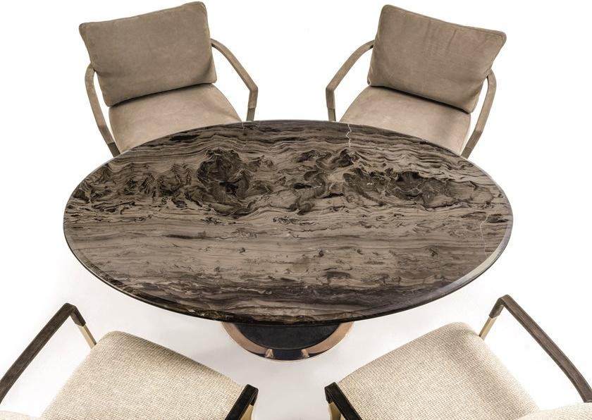 Longhi Высокий мраморный стол Loveluxe 2017 – essence collection Y 728 - Вид №2