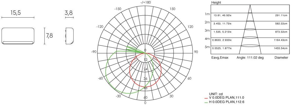 SOVIL Настенная светодиодная лестница из алюминия для улицы  99224/ 99224/-- - Вид №4