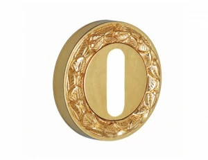 0BC065.000.44 Накладка с каплевидным вырезом капсульного типа Мат античная латунь