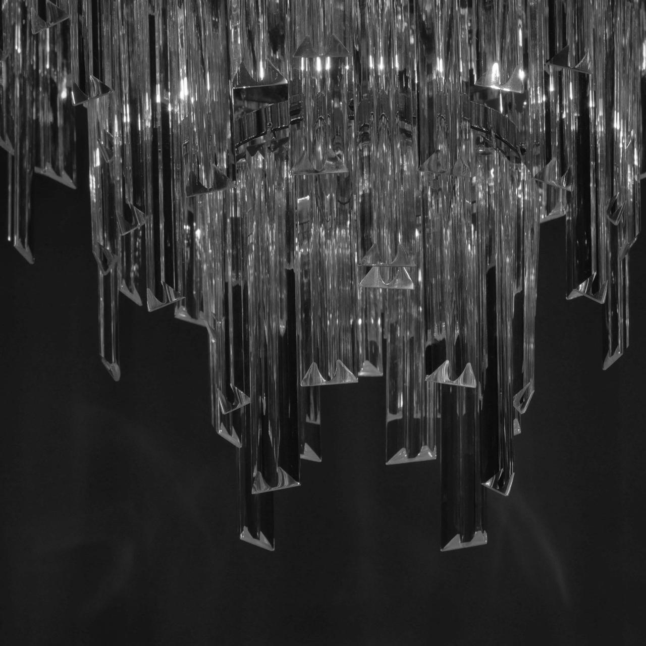 Подвесная люстра MW-Light Аделард 642013305 MW-LIGHT ДИЗАЙНЕРСКИЕ, АДЕЛАРД 278897 Хром  - Вид №1