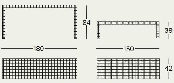 Zanotta Прямоугольная консоль в сотах Quaderna sun-id-1472906 - Вид №6