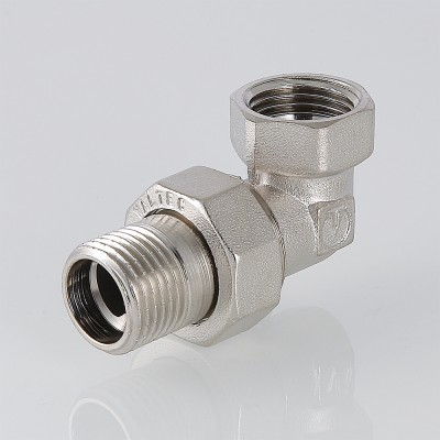 VTr.098.N.0006 Фитинг резьбовой – сгон угловой разъемный Valtec 1"  - Вид №3