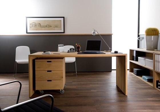 Ethnicraft Прямоугольный стол из массива дерева Oak office 50000 - Вид №2