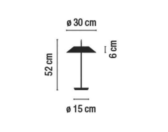 Светодиодная настольная лампа с диммером Vibia ARCH-00131217 - Вид №3