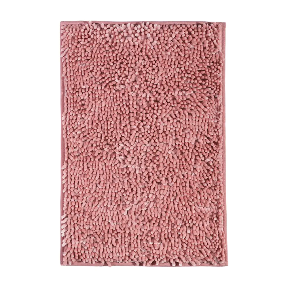 Коврик для ванной комнаты Lama 40x60 см цвет розовый Santreyd STLM-2132561