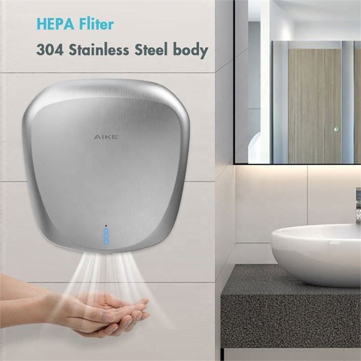 Сушилка для рук из нержавеющей стали AIKE AK2900_584  - Вид №2