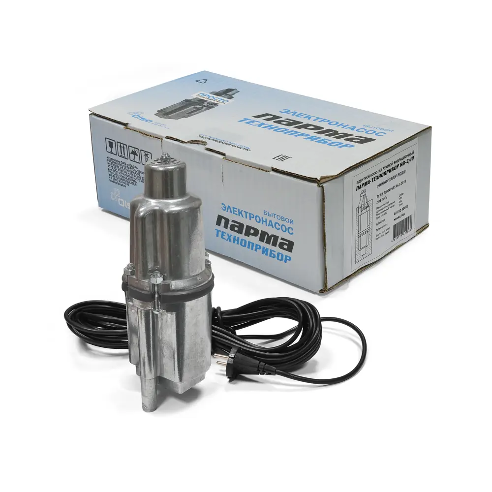 Насос вибрационный Парма-Техноприбор НВ-3/10, кабель 10 м, 1500 л/час Santreyd STLM-2212567