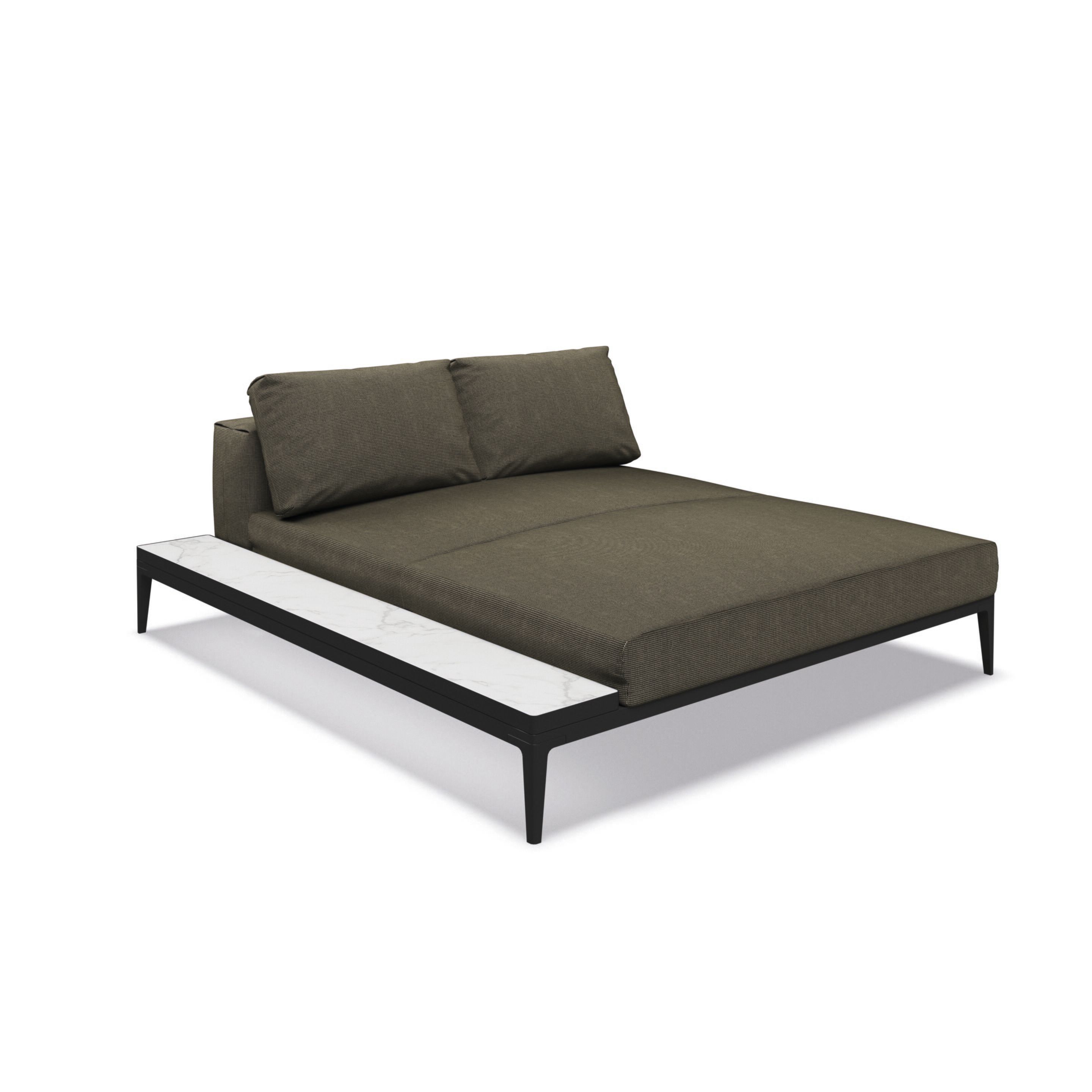 Тканевый угловой модульный садовый диван Gloster сетка ARCH-00114712 - Вид №42