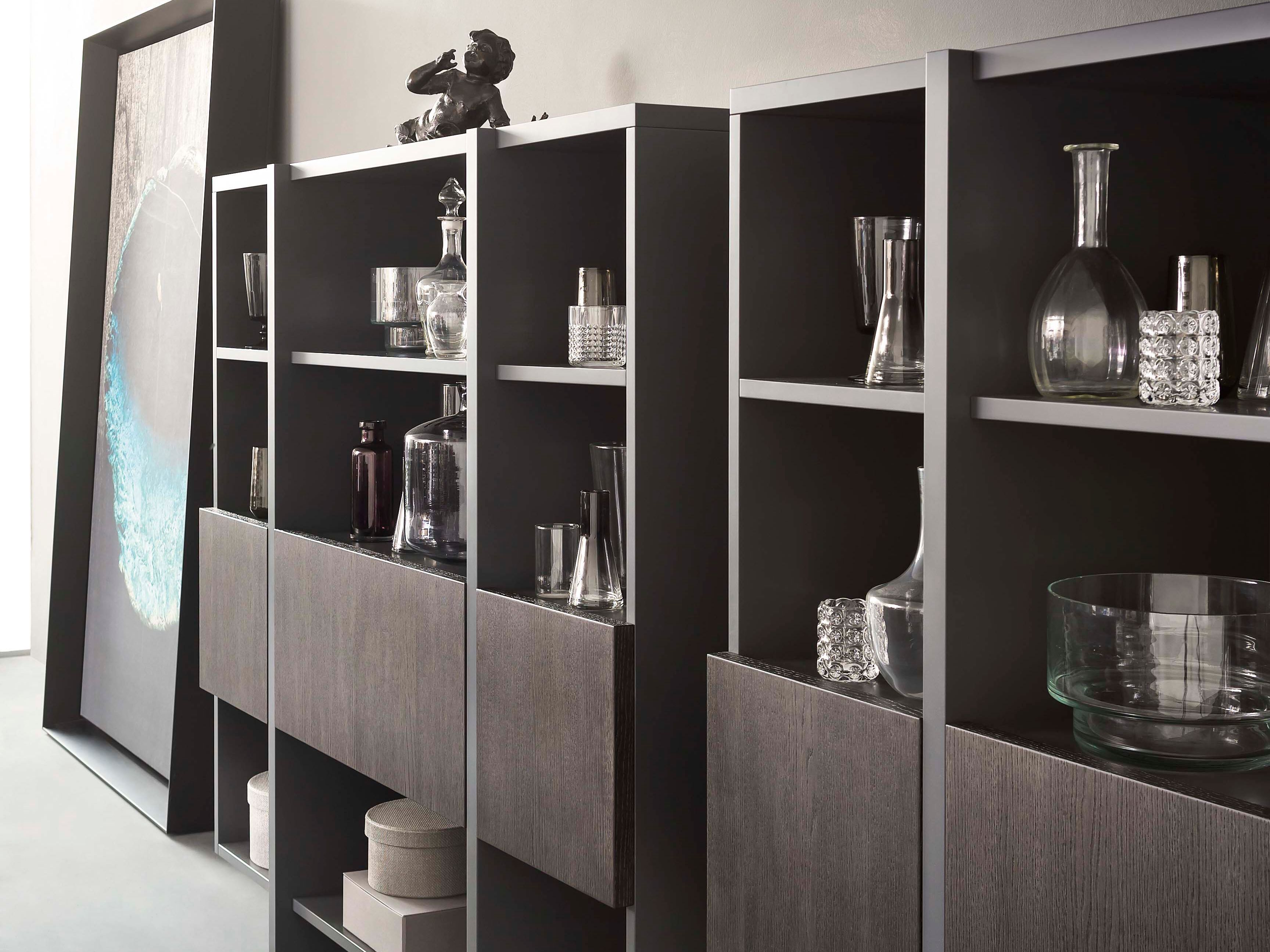 Деревянный книжный шкаф Alf DaFrè Recta ARCH-00131701 - Вид №4