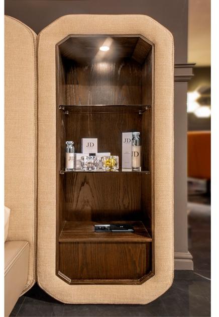 Tonino Lamborghini Casa Мягкая кровать со встроенными прикроватными тумбочками Rem sun-id-1402354 - Вид №2