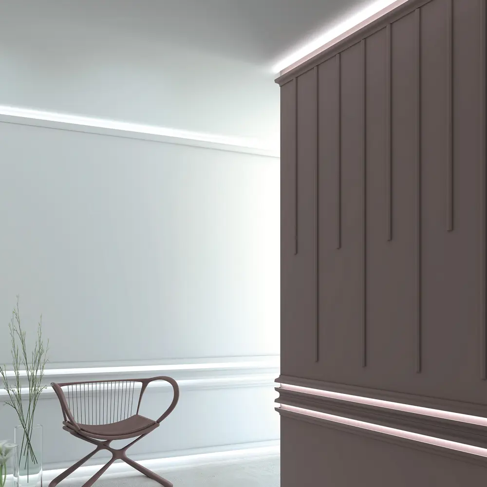 Santreyd Wave - светодиодный плинтус для современной подсветки 89365811 STLM-1478948 - Вид №3