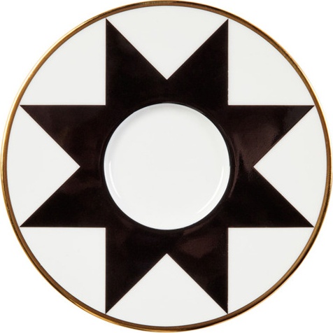 10645943 Sieger by Furstenberg Набор чашек для эспрессо закругл. с блюдцем Sieger by Furstenberg "Мой фарфор! Золотой дворец" 80мл Фарфор 