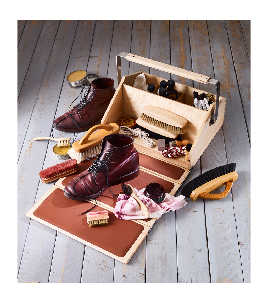 380010 Коробка для чистки обуви Buerstenwelt  - Вид №1