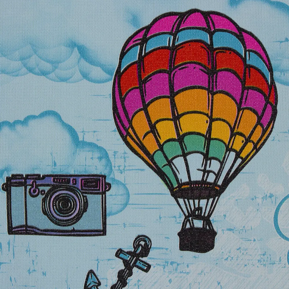 Обои Автобус 1.06х10 м цвет голубой ЭР 3714-2 Erismann Magic travel STLM-2008097 - Вид №1