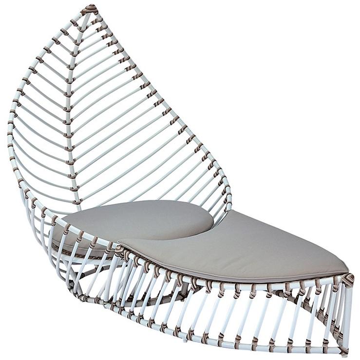 cbdesign Садовое кресло из алюминия с высокой спинкой Foglia N120n1 - Вид №2