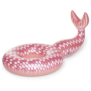 NTPF-0001 Круг надувной , mermaid rose gold BigMouth