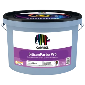 Краска фасадная Caparol Silicon Farbe Pro База 3 цвет прозрачный 8.46 л 88234360 STLM-2014343