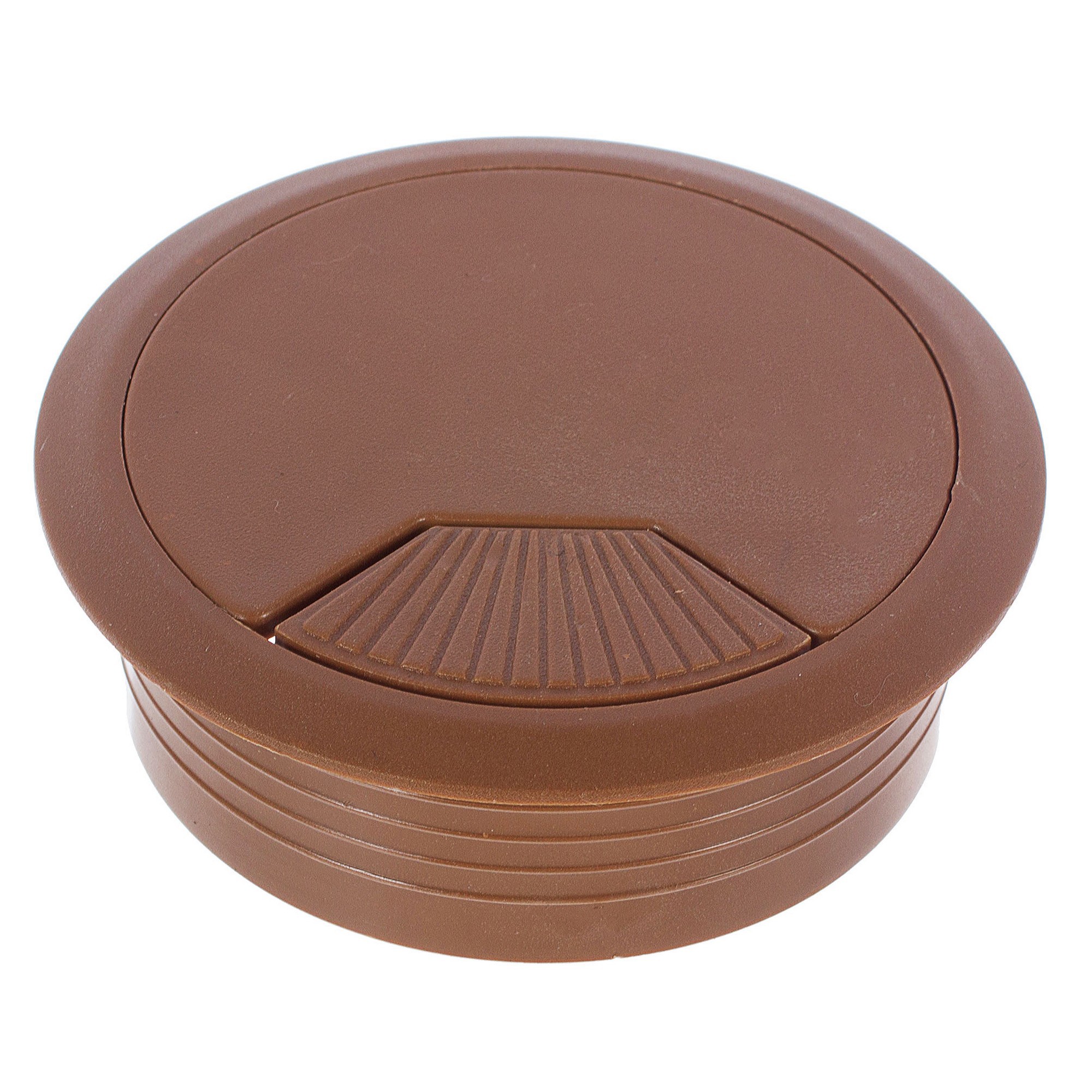 12597000 Заглушка кабель-канала d60 мм пластик цвет светло-коричневый STLM-0002261 JET 