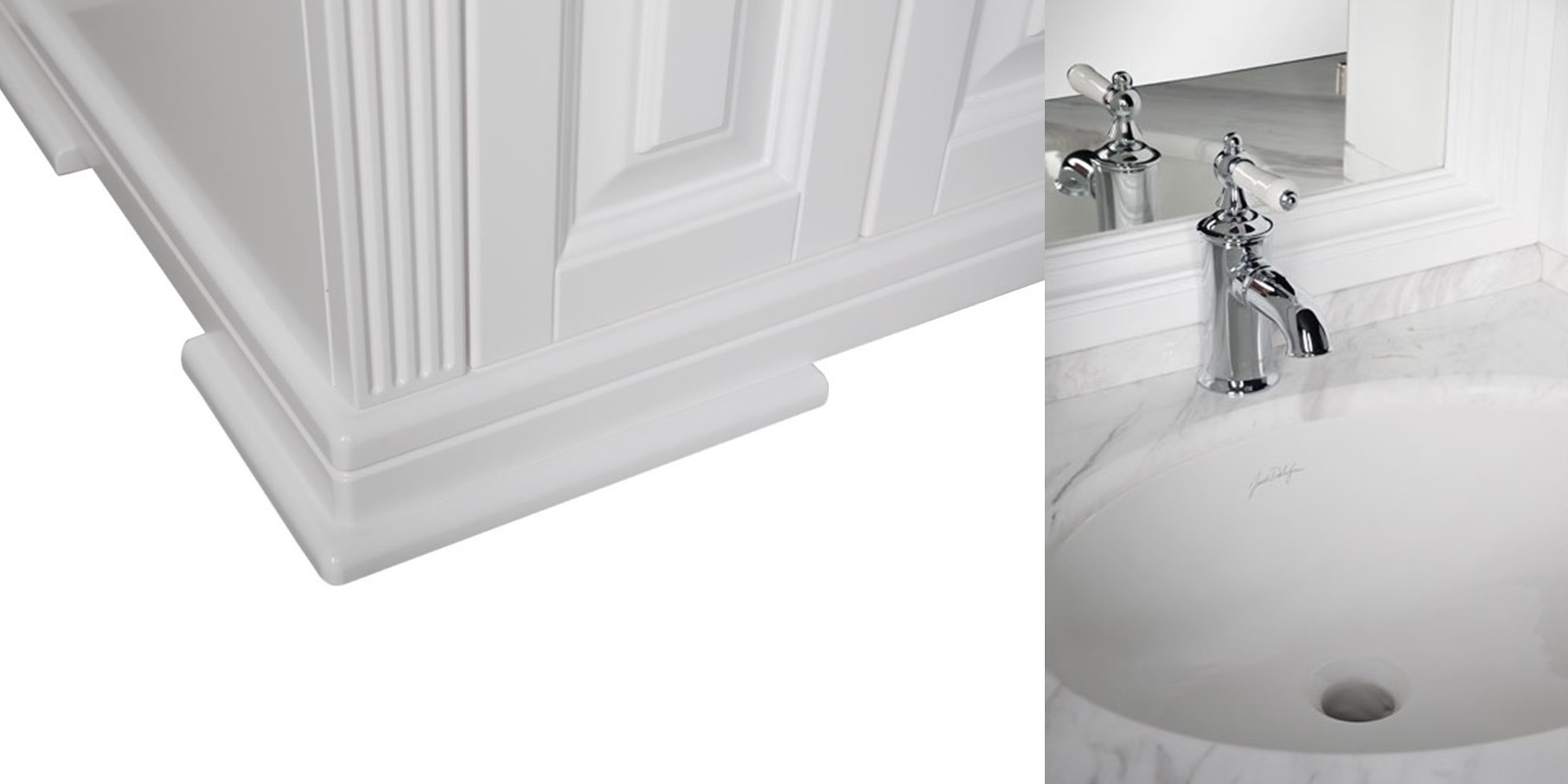 Комплект мебели Aquanet Кастильо 120 белый 00183199 - Вид №5