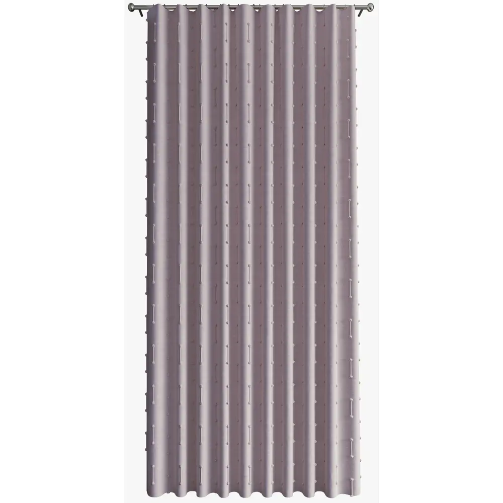 Штора MIAMOZA Даниэла 200x280 см розовая рогожка 89405539 STLM-1565228 - Вид №1