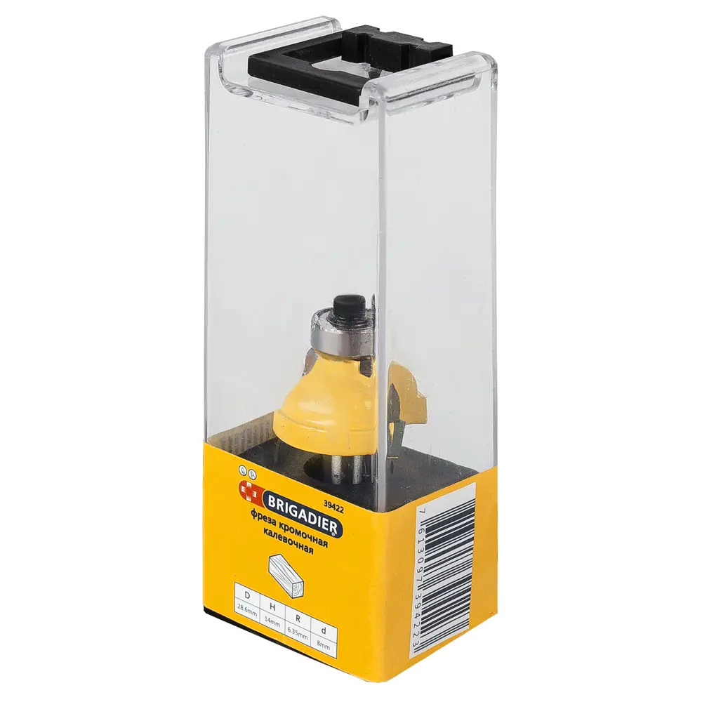 Фреза кромочная калевочная Brigadier, D28.6х14 мм STLM-2195754 - Вид №2