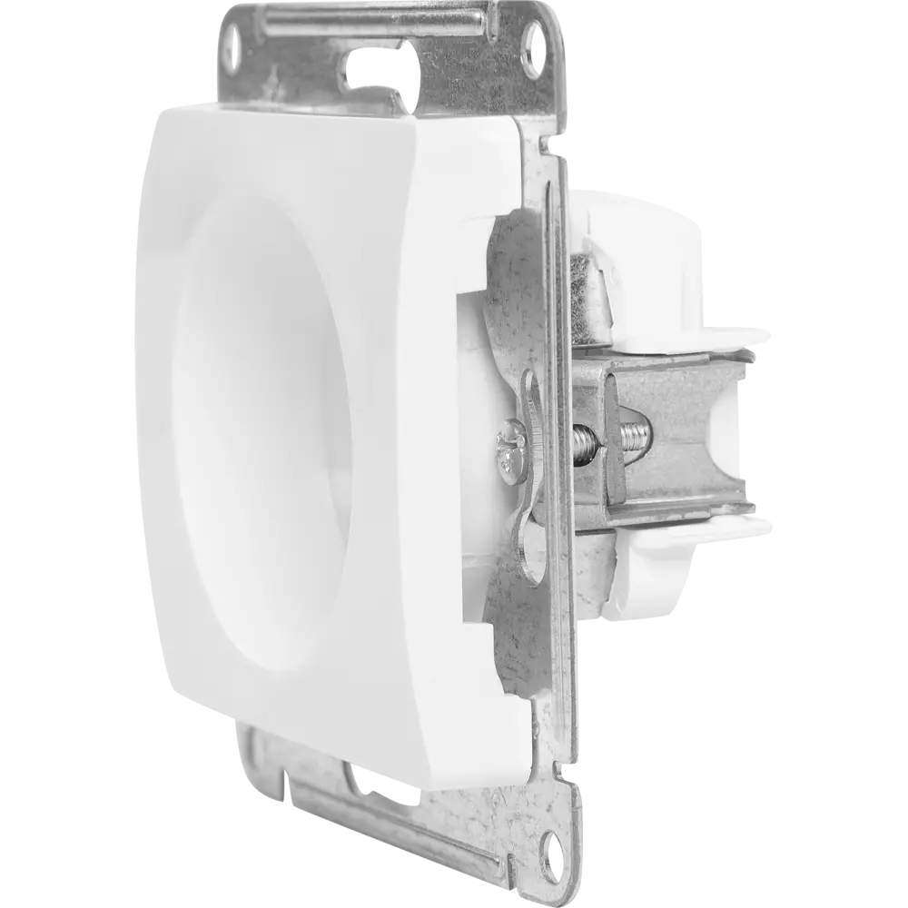 Розетка встраиваемая Systeme Electric Glossa без заземления цвет молочный STLM-2173587 - Вид №4