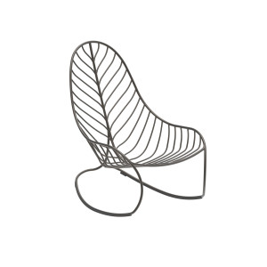 Кресло-качалка из нержавеющей стали