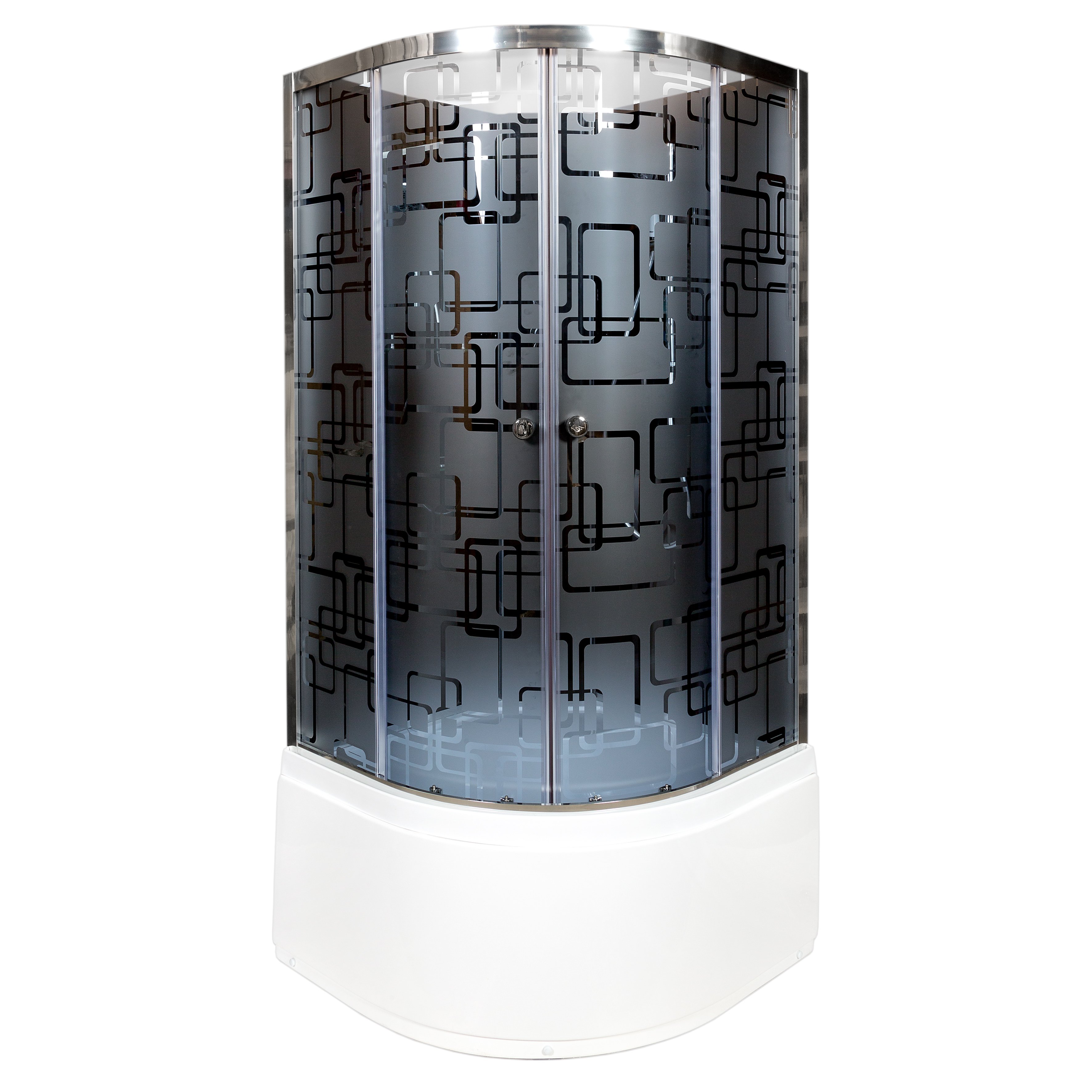 ЕМ1511 R с гидромассажем (гм.) Душевая кабина DETO Серия EM BМ4590 N с гидромассажем BLACK - Вид №13