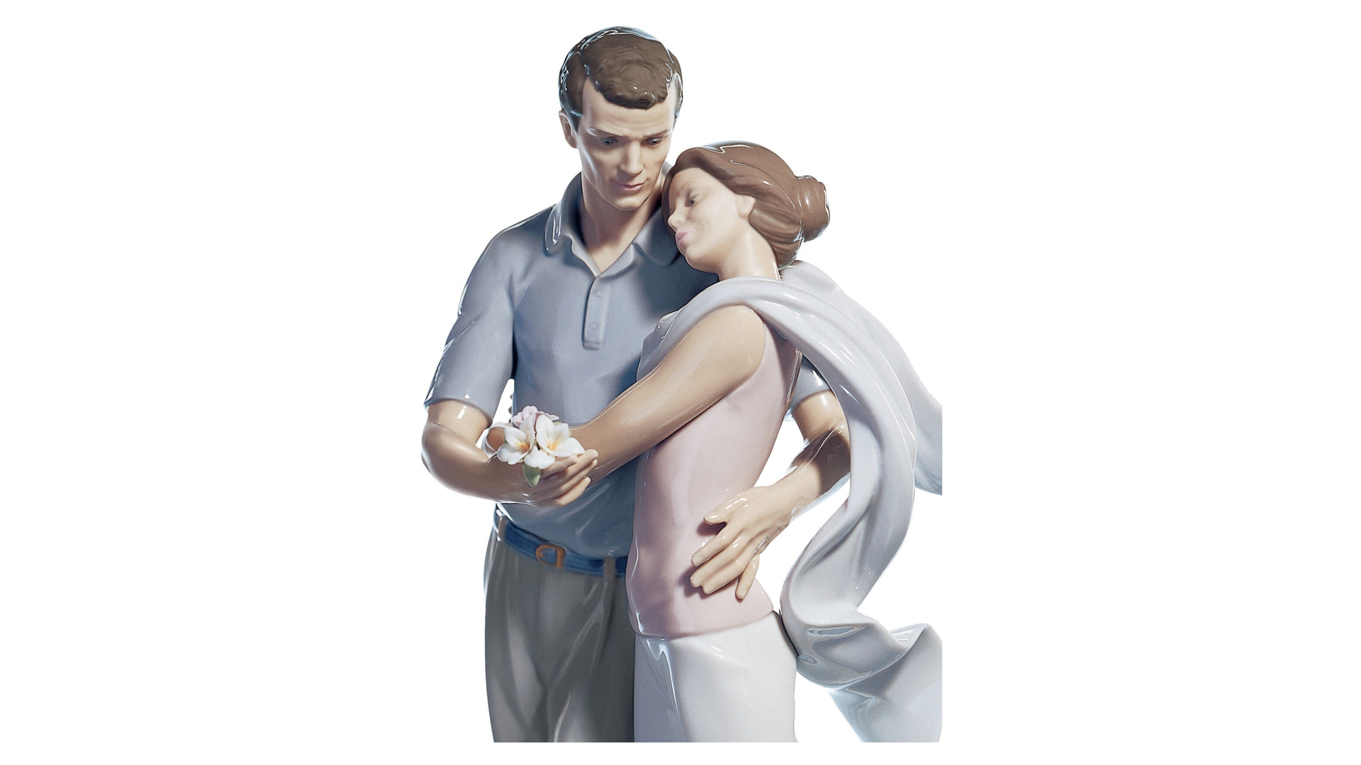 10669002 LLADRO Фигурка Lladro "Ты для меня все!" 16x36см Фарфор Lladró  - Вид №2