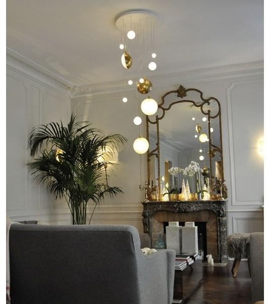 DCW éditions Светодиодный подвесной светильник из латуни Éric de dormael sun-id-1401514 - Вид №1