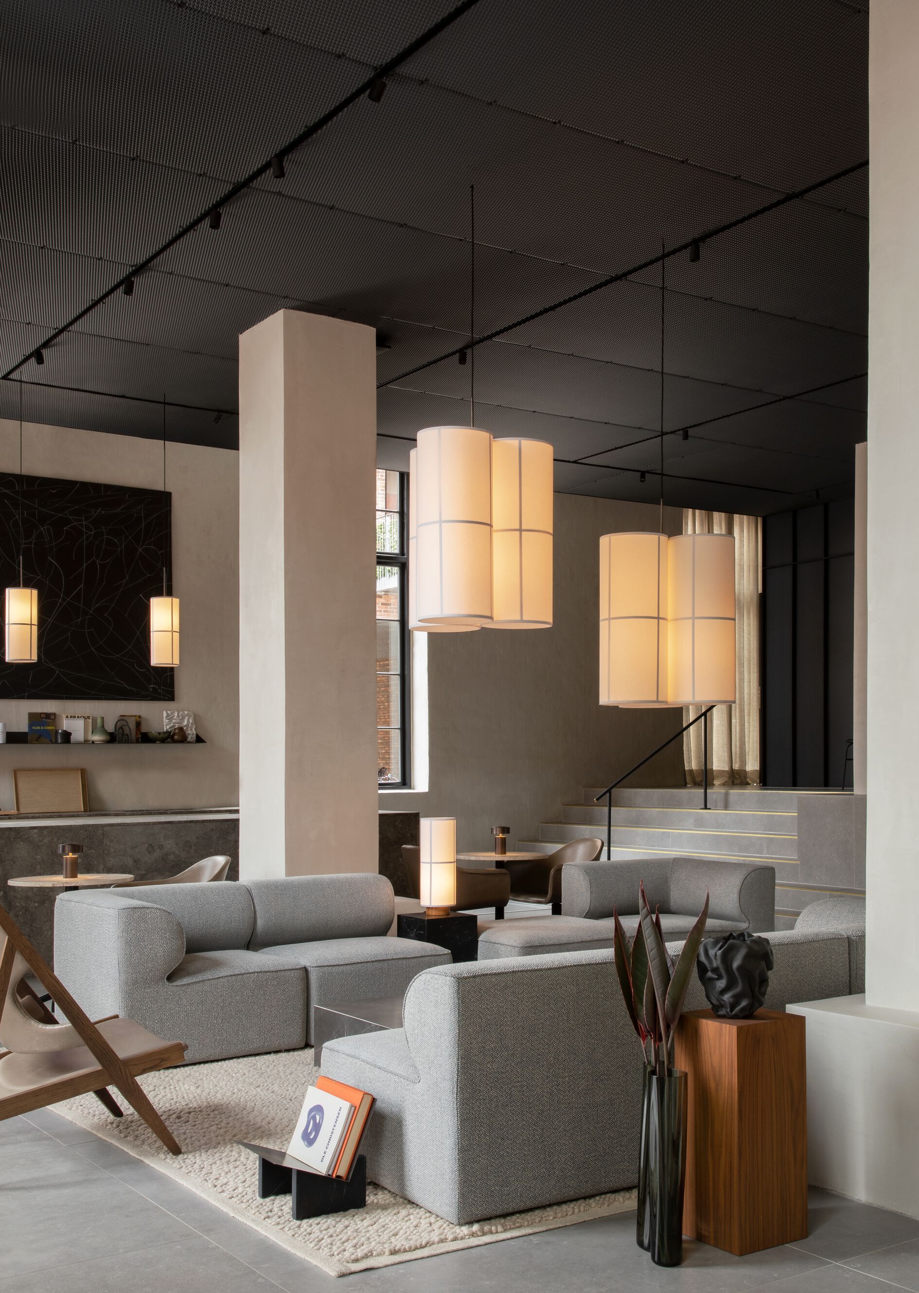 Подвесной светильник из льна Audo Copenhagen Hashira ARCH-00031161 - Вид №12