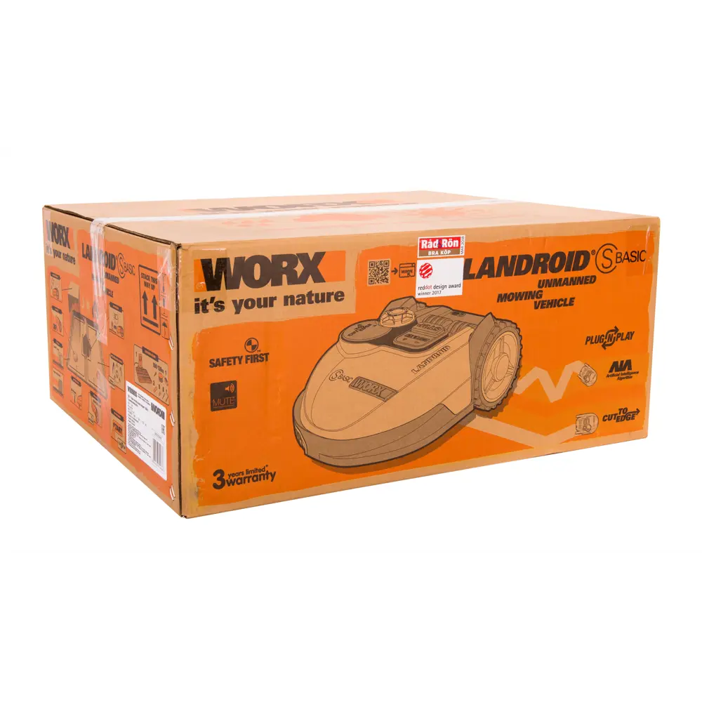 Робот-газонокосилка аккумуляторная Worx Landroid S300 WR090S, 20 В, 18 см STLM-2063720 - Вид №12