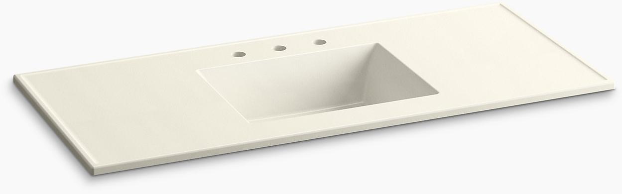 K-2783-8-G83 Накладная раковина на столешницу  прямоугольная Kohler 