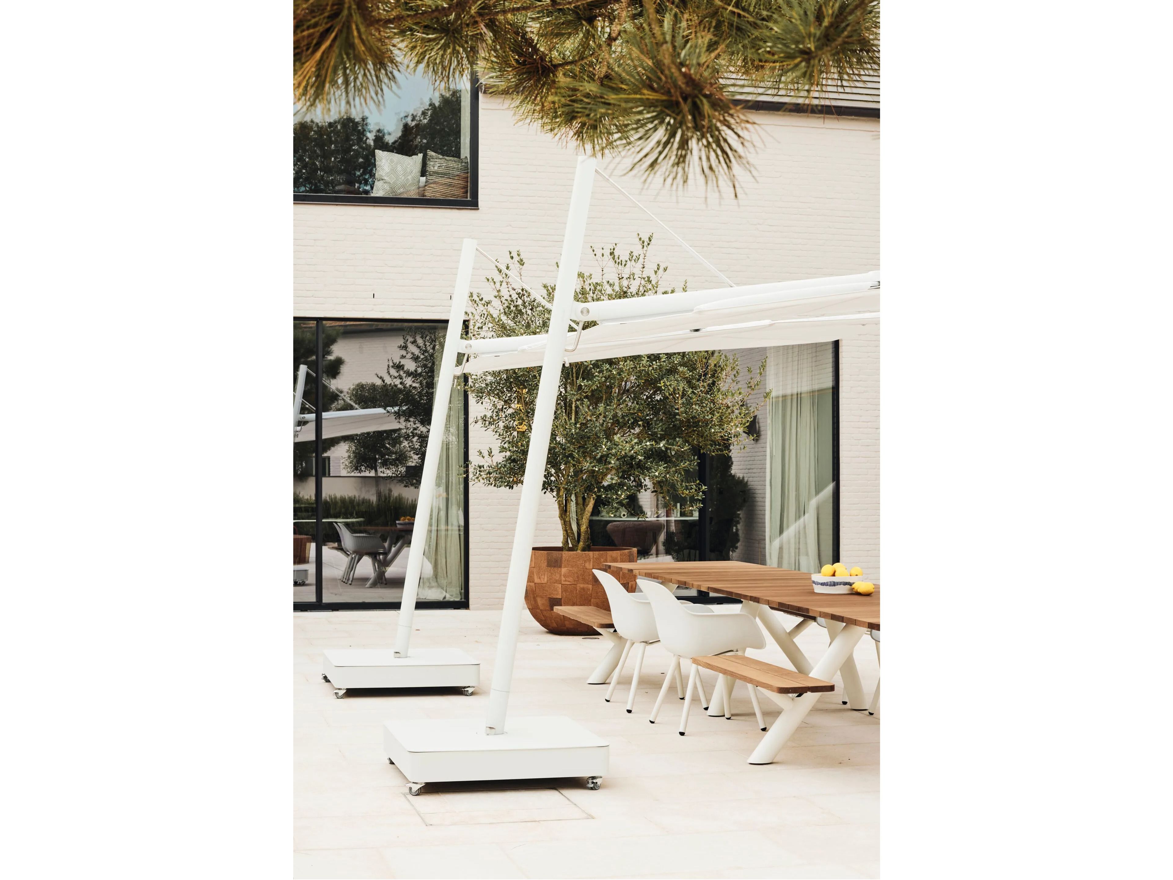 Алюминиевый зонтик с порошковым покрытием с боковым полюсом Extremis Sensu ARCH-00118962 - Вид №4