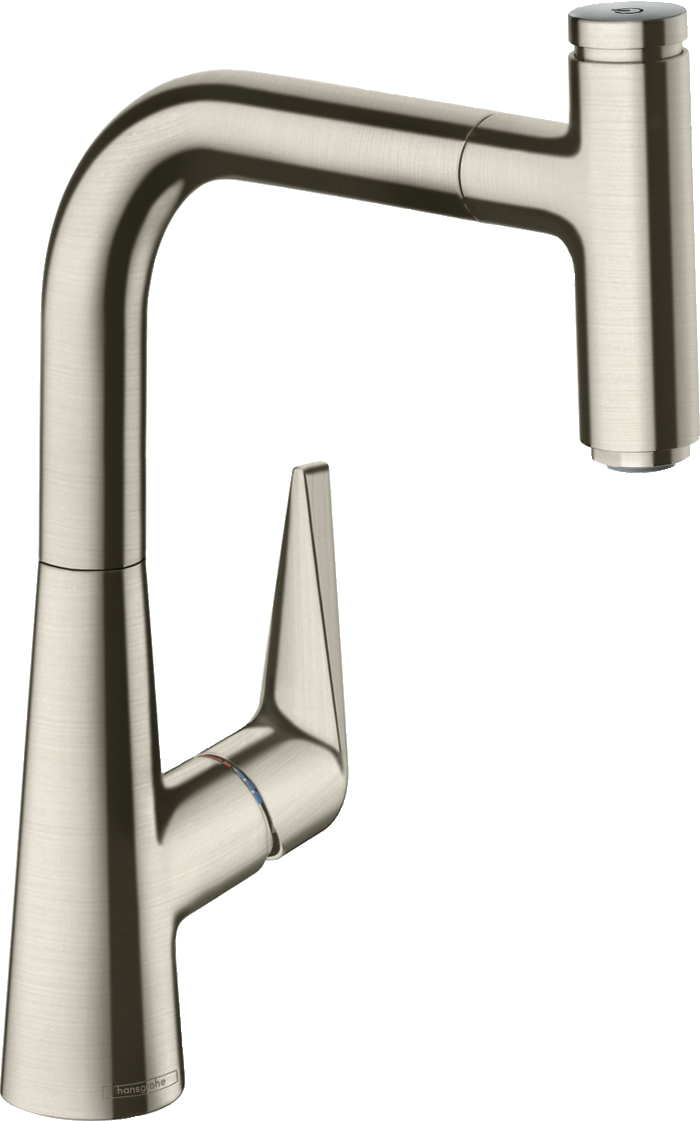 72822800 Talis Select M51 Кухонный смеситель, однорычажный, 220, с вытяжным изливом, 1jet Hansgrohe 