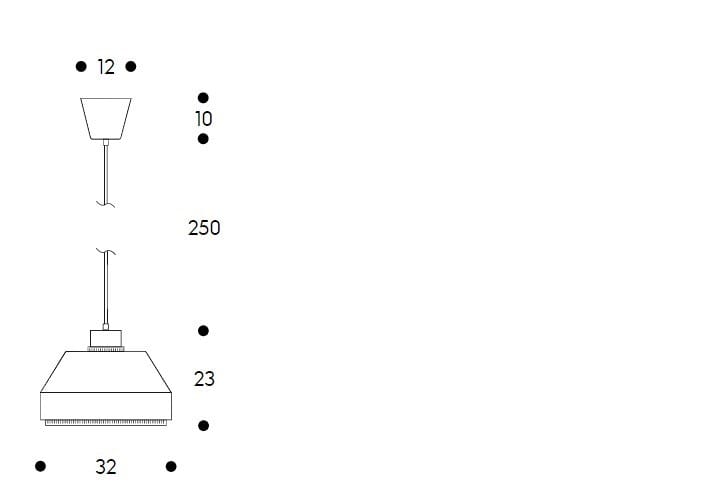 Стальной подвесной светильник Artek AMA500 ARCH-00098711 - Вид №3