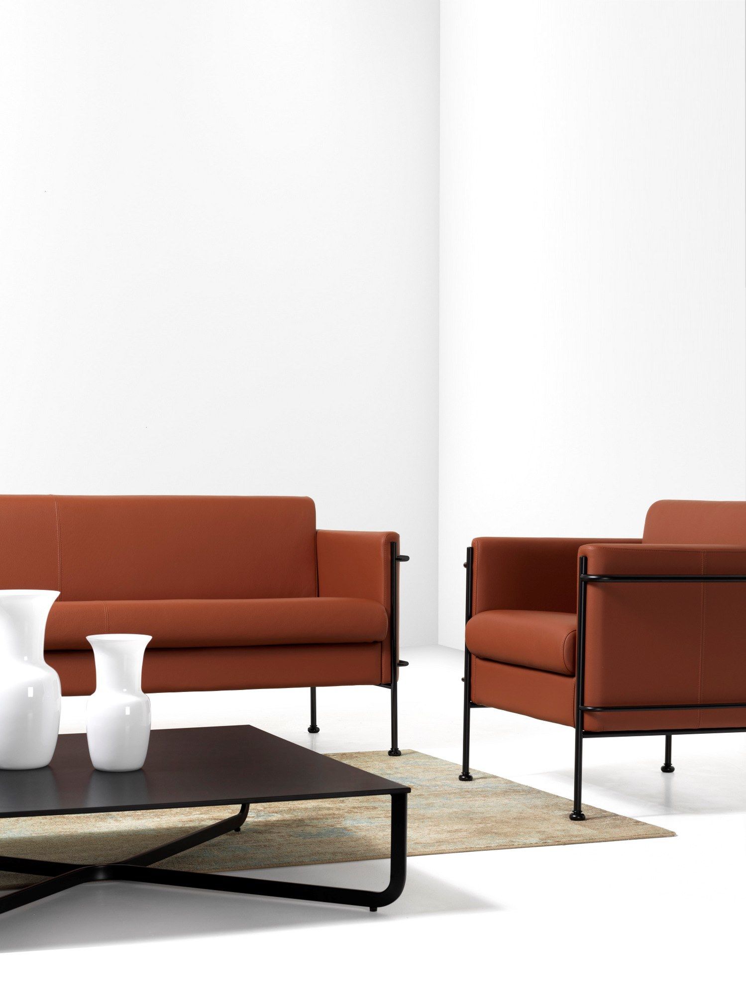 Кожаное кресло с подлокотниками Diemme Джаз ARCH-00063322 - Вид №5