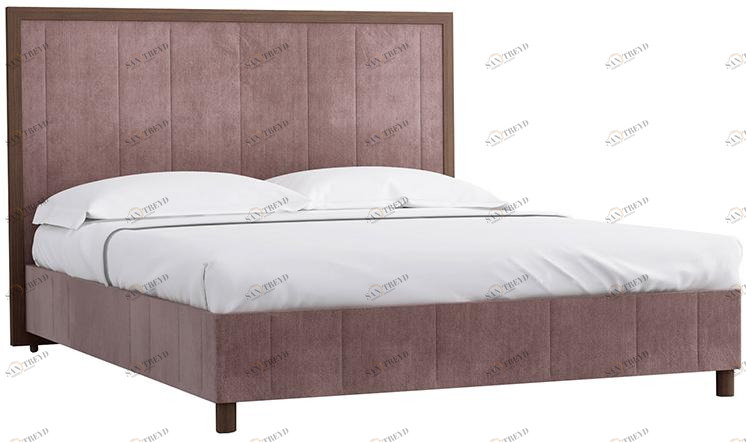 30534 Кровать с ортопедическим основанием 1.8 Модерн Лайт Нежное мерцание R-HOME 40172738H_GNM