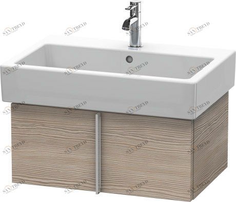 VE610503131 Vero Тумбочка подвесная Сосна серебристая, декор Duravit