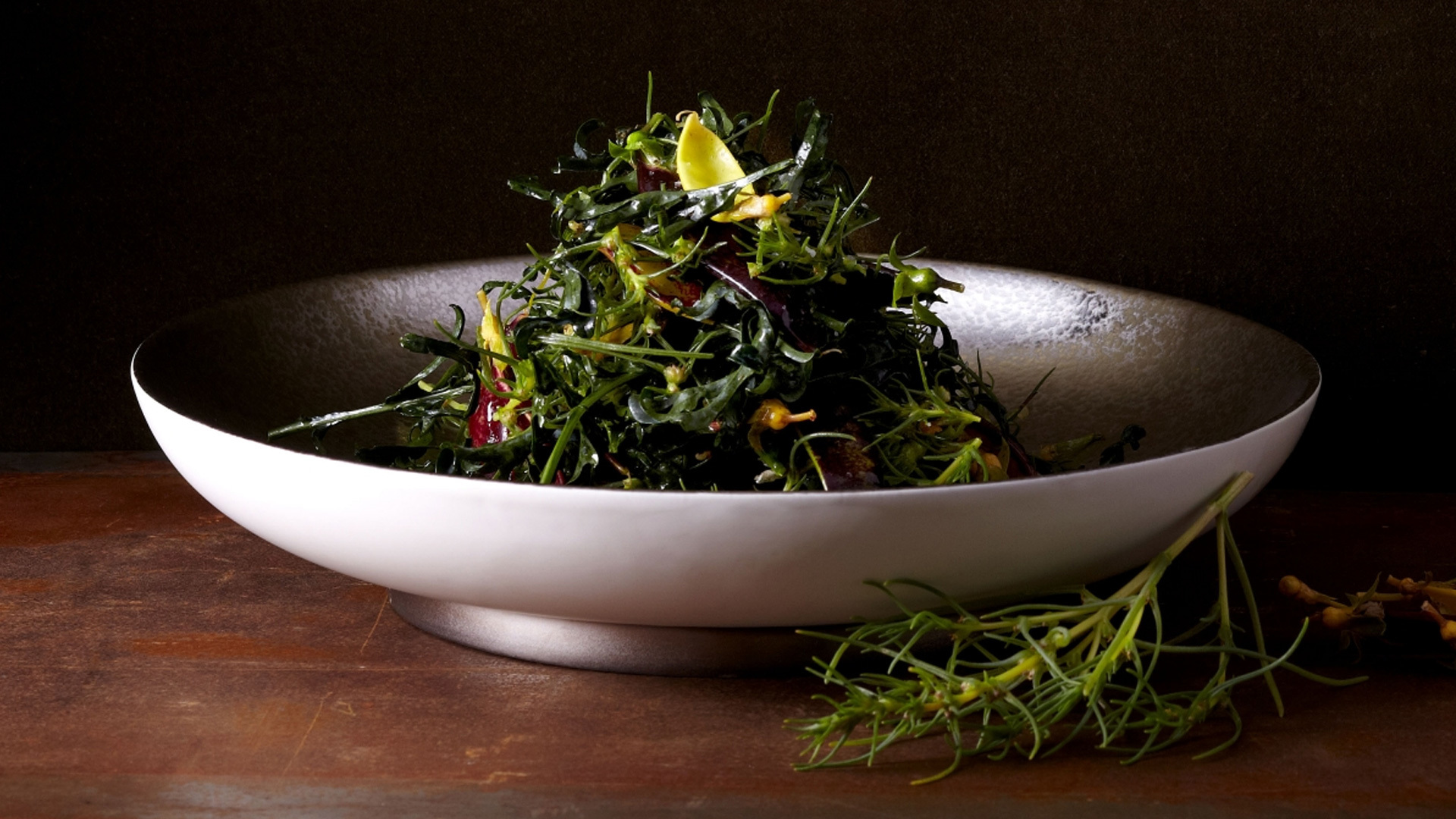 10583636 L’Objet Салатник 30см "Алхимия платиновая" Фарфор  - Вид №3