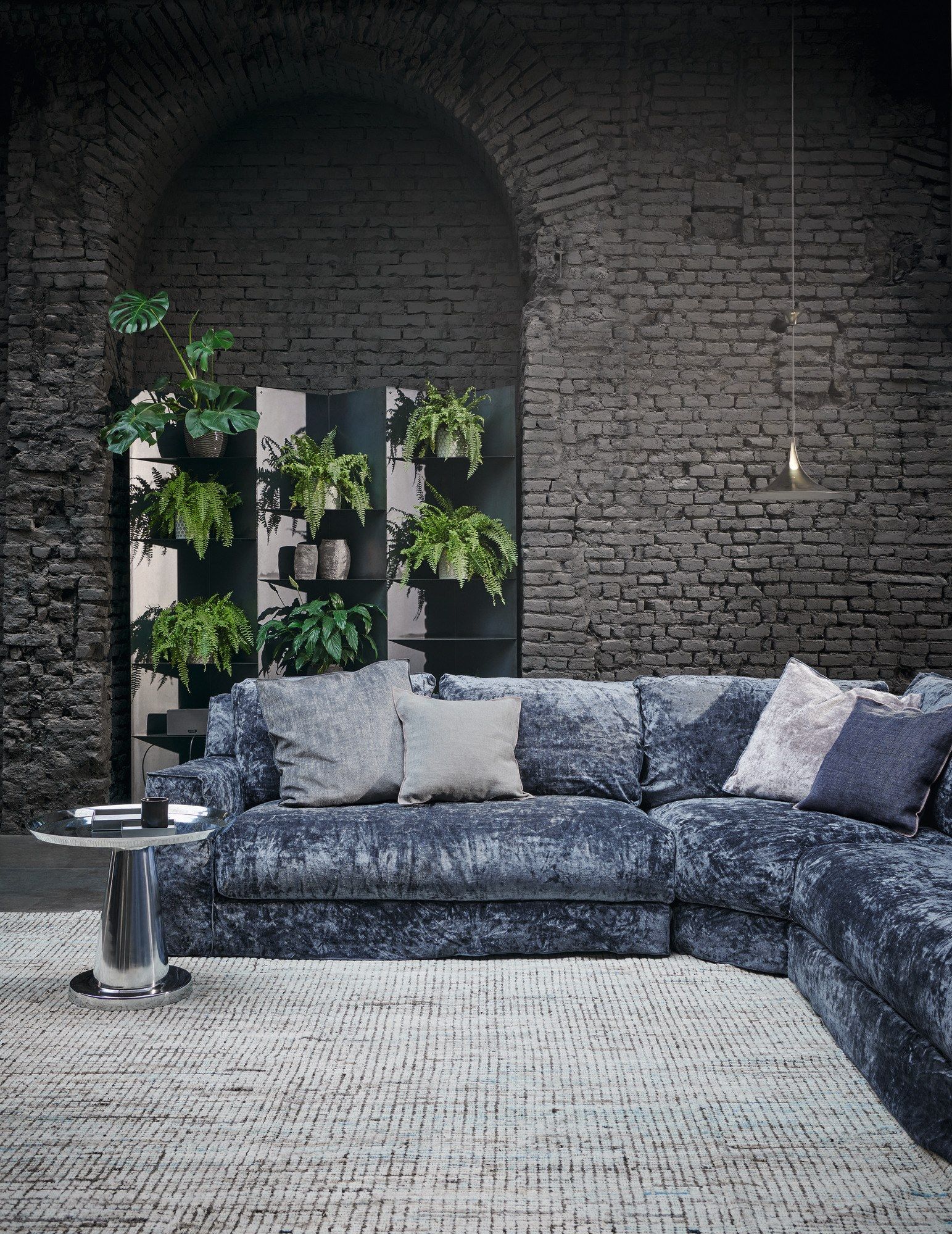 Изогнутый диван из ткани Gervasoni Loll ARCH-00002256 - Вид №3