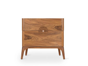 Тумбочка из тикового дерева с ящиками