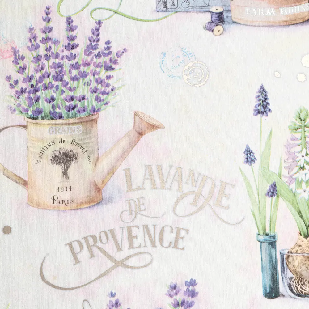 Обои флизелиновые Home Color Lavande фиолетовые 1.06 м HC71985-56 PALITRA HOME STLM-2117561 - Вид №1