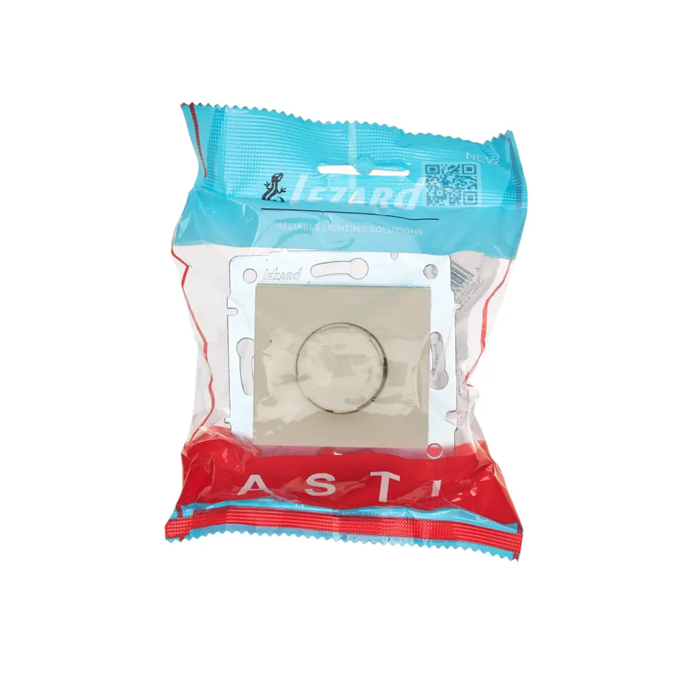 Диммер встраиваемый Lezard Asti 80 Вт 1 клавиша цвет кремовый STLM-2175390 - Вид №3