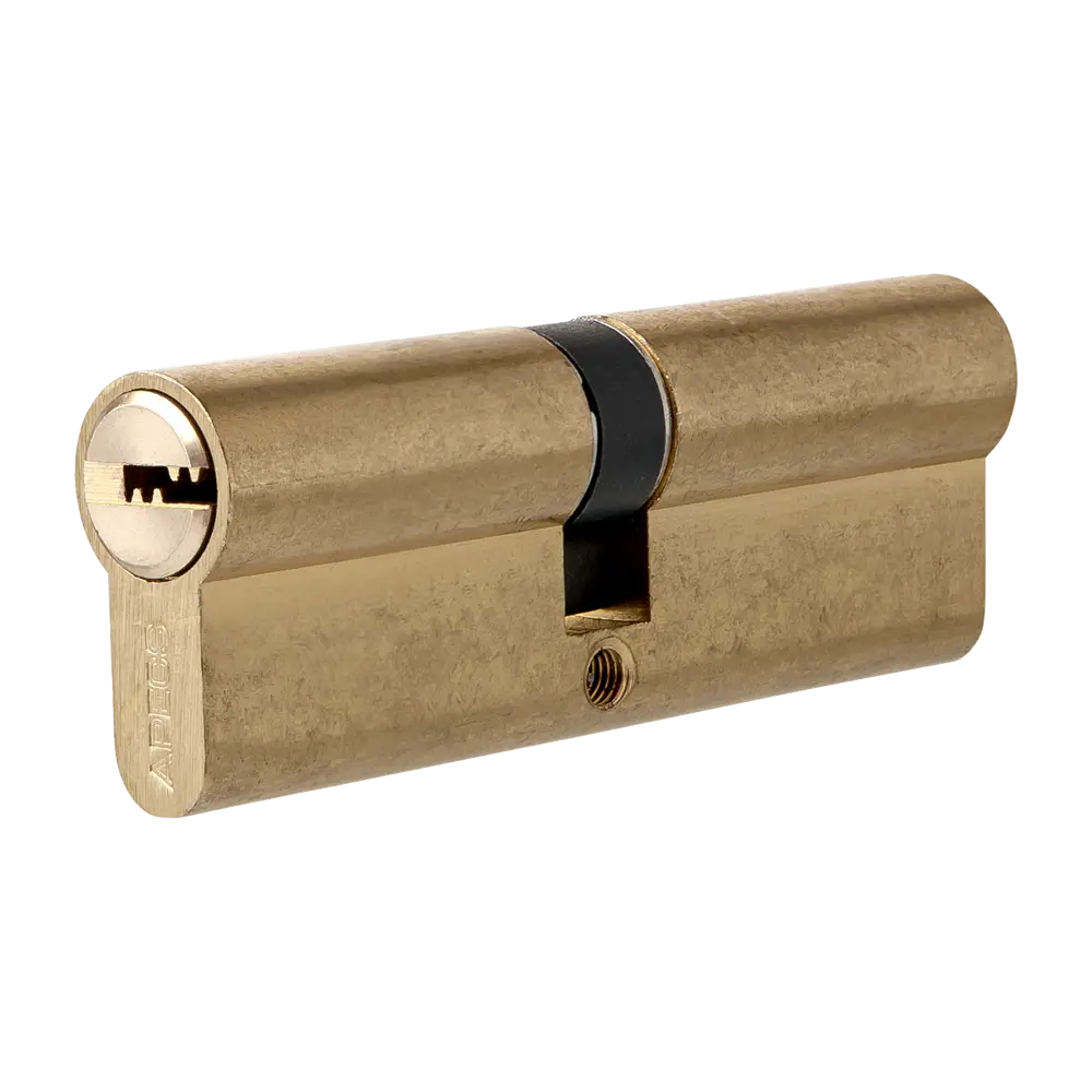 Цилиндр Apecs SM-70-G, 35x35 мм, ключ/ключ, цвет золото ЦИЛИНДР APECS SM-70-G КЛЮЧ-КЛЮЧ STLM-2125882